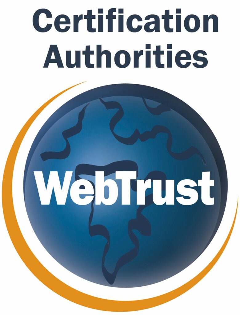 WebTrust Certification Seal