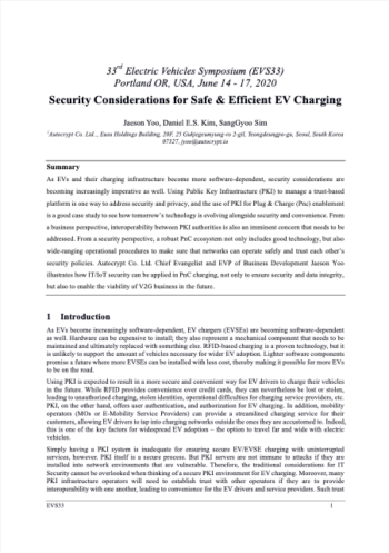 Security Considerations for Safe & Efficient EV Charging Image Cover